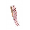 Washi tape rood gestippeld