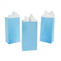 Treat bags light blue