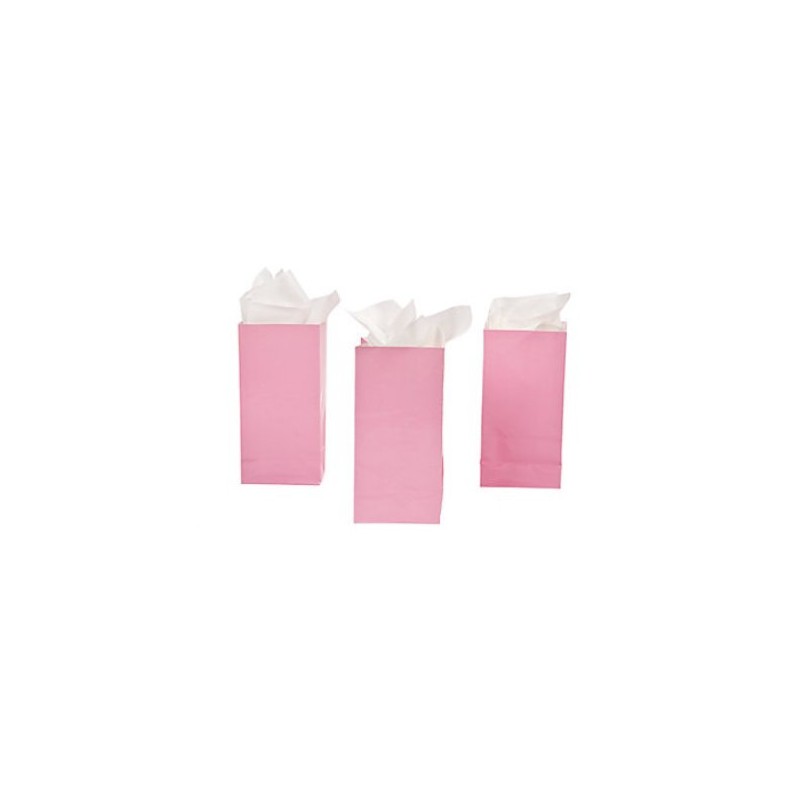 Treat bags pink