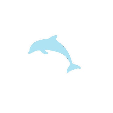 Papieren dolfijn
