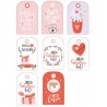 Gift tags Valentine