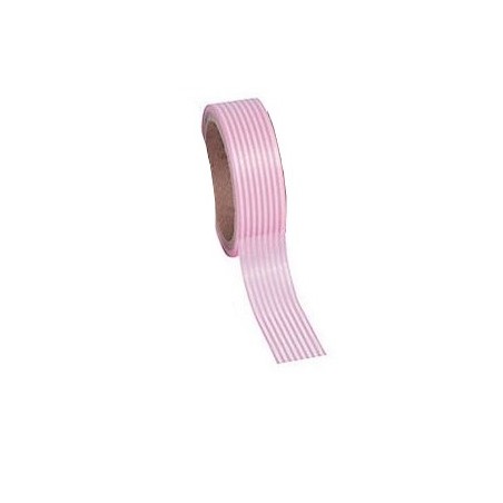 Washi tape pink striped