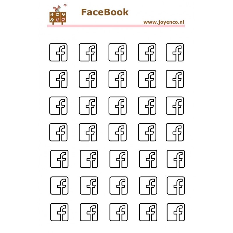 Planstickers FaceBook