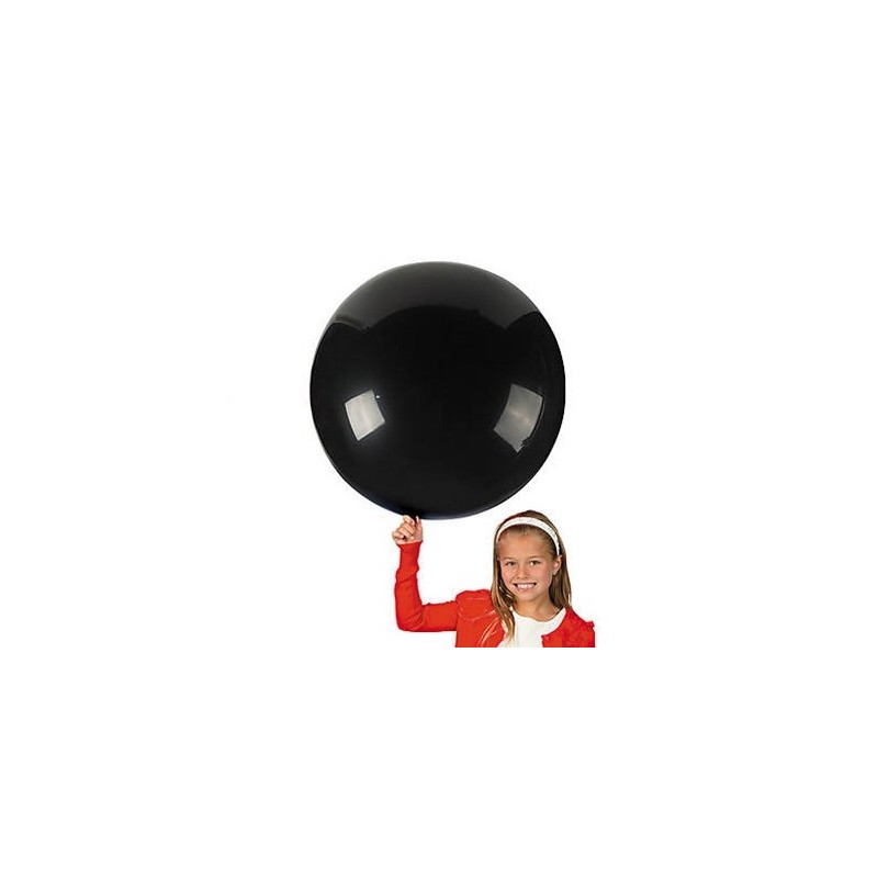 36 inch black balloon