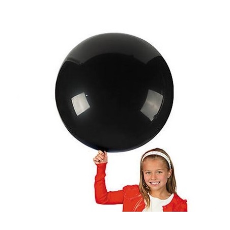 36 inch black balloon
