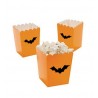 Mini popcorn boxes orange with bat @joyenco.nl