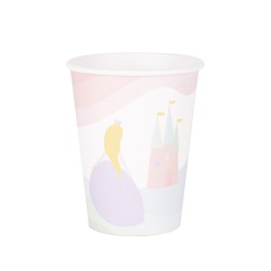 Paper cups - princess - 8 cups