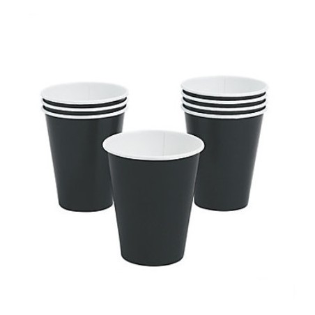 Paper cups black