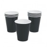 Paper cups black
