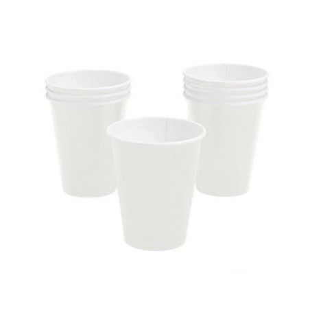 Paper cups white