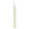 Candles green dotted