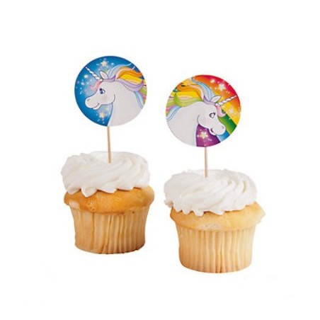 Cupcake toppers unicorn