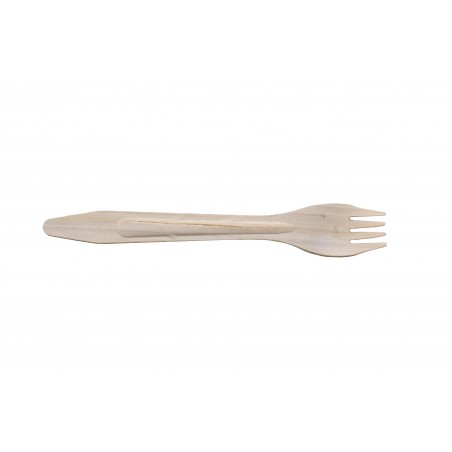 Wooden forks blanc