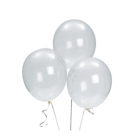 Clear balloons