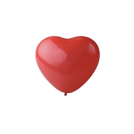 Rode hart ballonnen