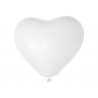 White heart balloons