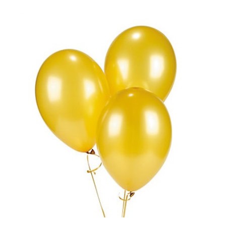 Balloons gold