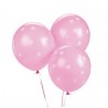 Balloons pink with white dots
