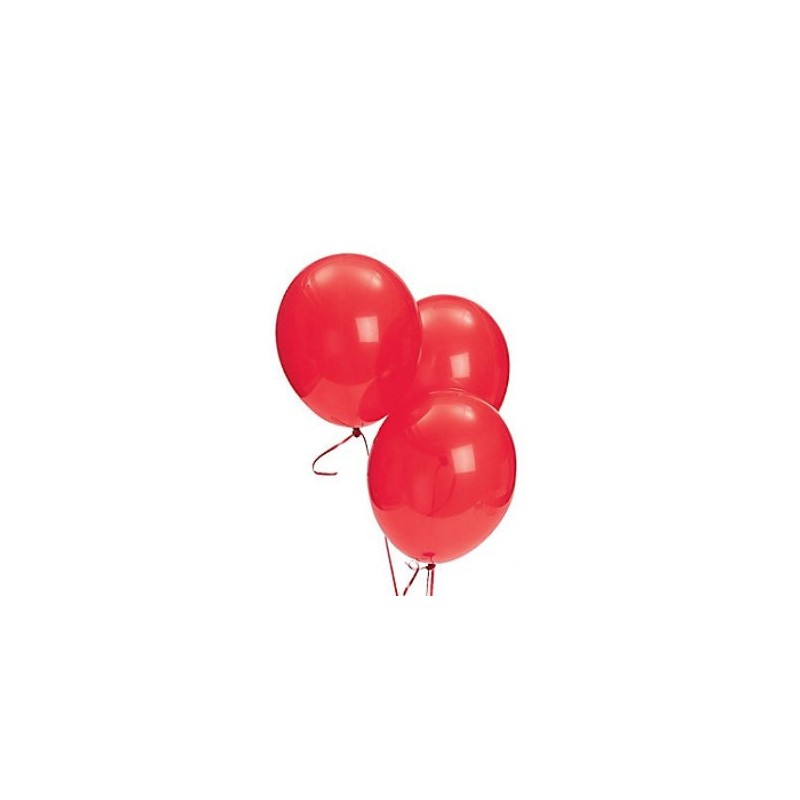 Balloons red