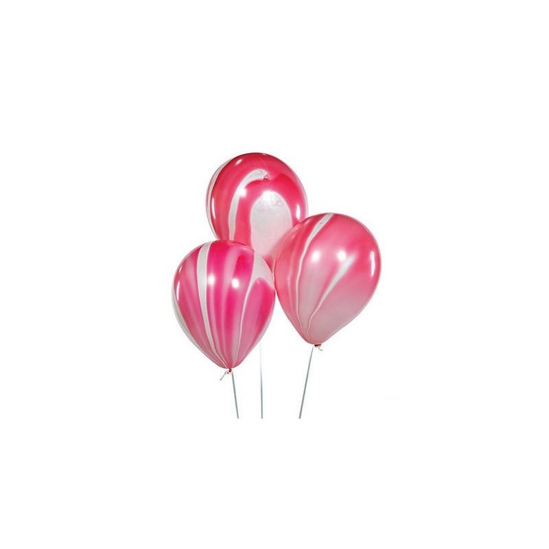 Balloons red marble