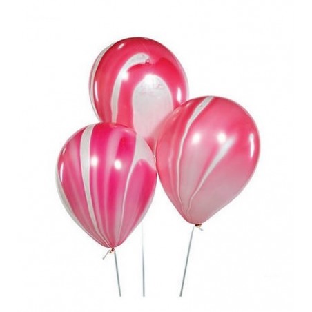 Balloons red marble