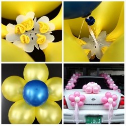 Accessory for a balloon flower