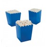 Mini popcorn boxes blue