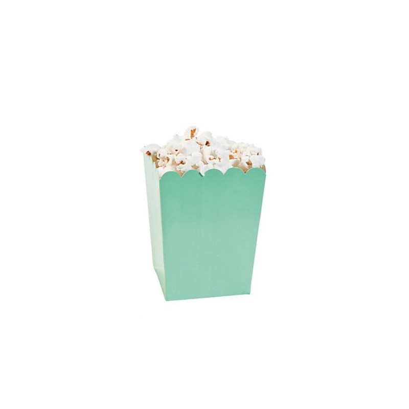 Mini popcorn boxes mint