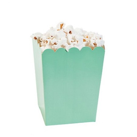 Mini popcorn boxes mint
