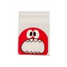 Treat bags monster red