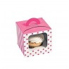 Cupcake box pink